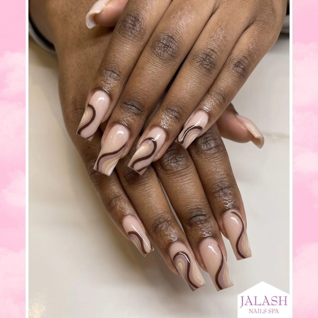 Gel nails art